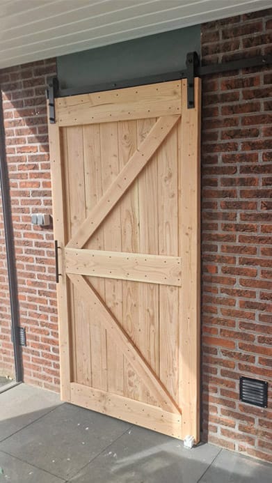 Tuindeur-rolsysteem Klusbedrijf